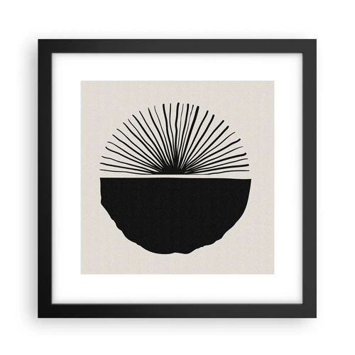 Poster in black frame - Fan of Possibilities - 30x30 cm