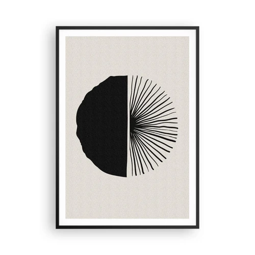 Poster in black frame - Fan of Possibilities - 70x100 cm
