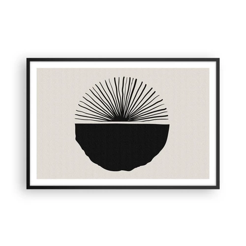Poster in black frame - Fan of Possibilities - 91x61 cm