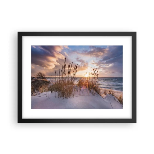 Poster in black frame - Farewell to the Sun and Wind - 40x30 cm