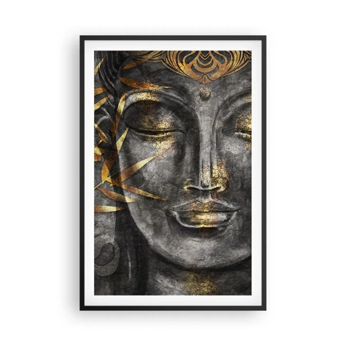 Poster in black frame - Feel the Peace - 61x91 cm