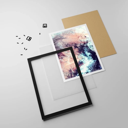 Poster in black frame - Feel the Wind - 40x50 cm