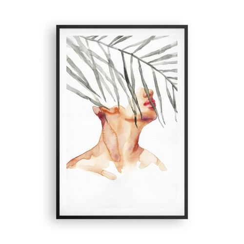 Poster in black frame - Feeling the Pulse of the Tropics - 61x91 cm