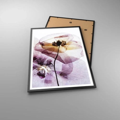 Poster in black frame - Flower Body Slide - 61x91 cm