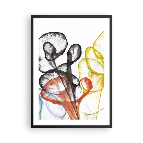 Poster in black frame - Flowers with a Soul - 50x70 cm