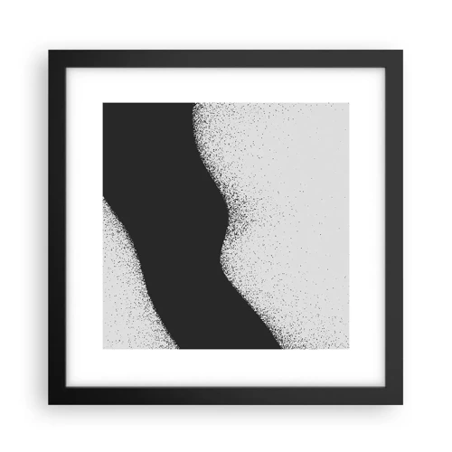 Poster in black frame - Fluid Balance - 30x30 cm