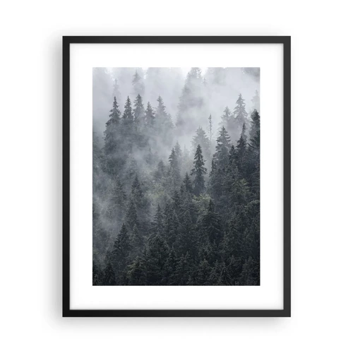 Poster in black frame - Forest World - 40x50 cm