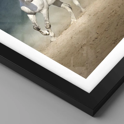 Poster in black frame - Freedom in a Pure State - 50x70 cm