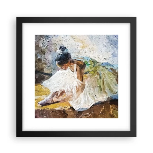 Poster in black frame - From Degas' Painting - 30x30 cm