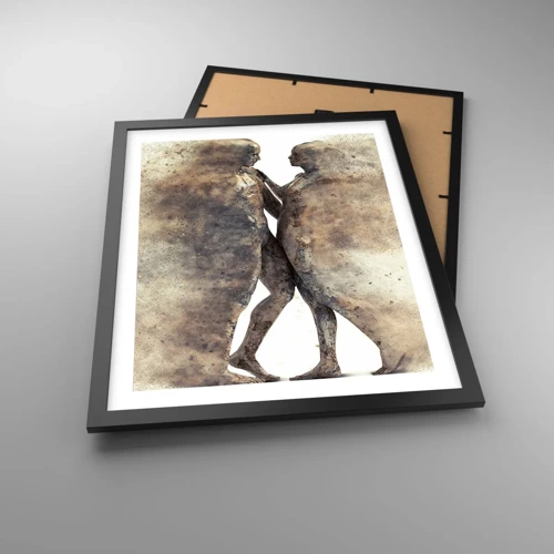 Poster in black frame - From Dust They Rose to Love - 40x50 cm