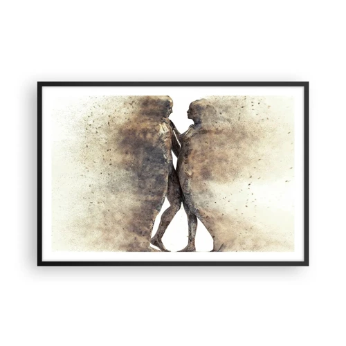 Poster in black frame - From Dust They Rose to Love - 91x61 cm