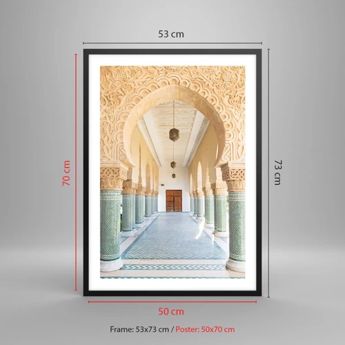 Poster in black frame - From Scheherazade's Tale - 50x70 cm