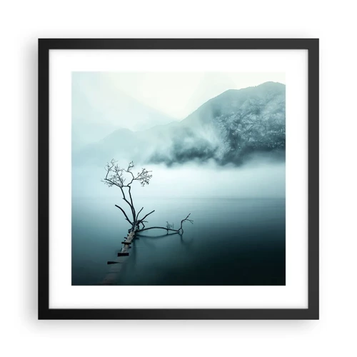 Poster in black frame - From Water and Fog - 40x40 cm