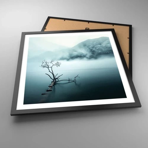 Poster in black frame - From Water and Fog - 50x50 cm