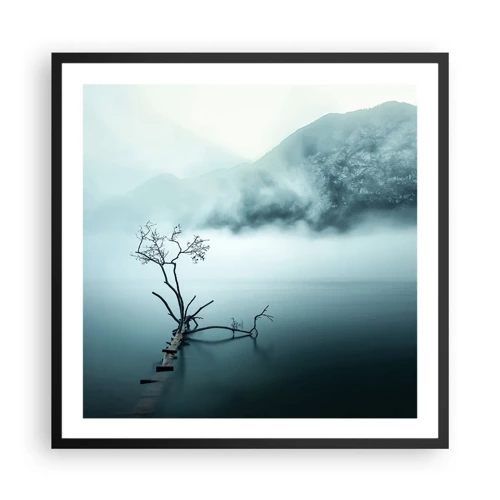Poster in black frame - From Water and Fog - 60x60 cm