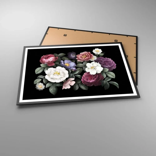 Poster in black frame - From an English Garden - 100x70 cm