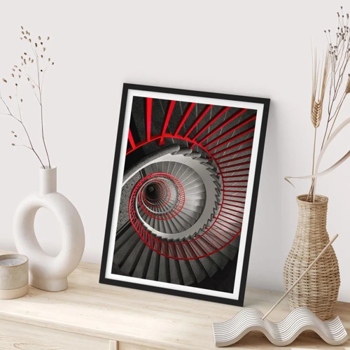 Poster in black frame - Games of Architecture - 30x40 cm