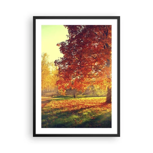 Poster in black frame - Ginger Is Beautiful - 50x70 cm