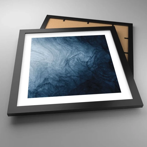 Poster in black frame - Going Deep - 30x30 cm