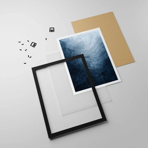 Poster in black frame - Going Deep - 40x50 cm