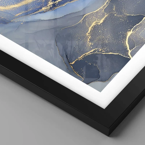 Poster in black frame - Gold Dust - 70x50 cm