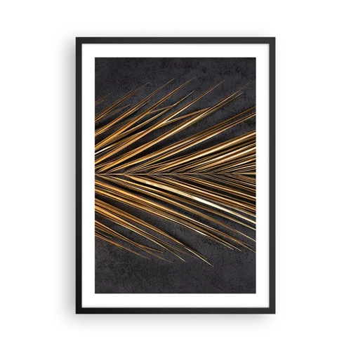 Poster in black frame - Gold of the Tropics - 50x70 cm