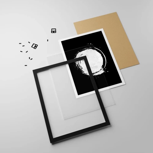 Poster in black frame - Good Solution - 40x50 cm