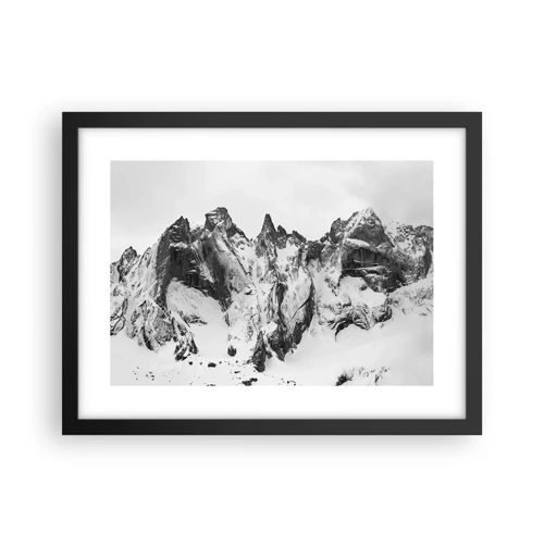 Poster in black frame - Granite Ridge - 40x30 cm