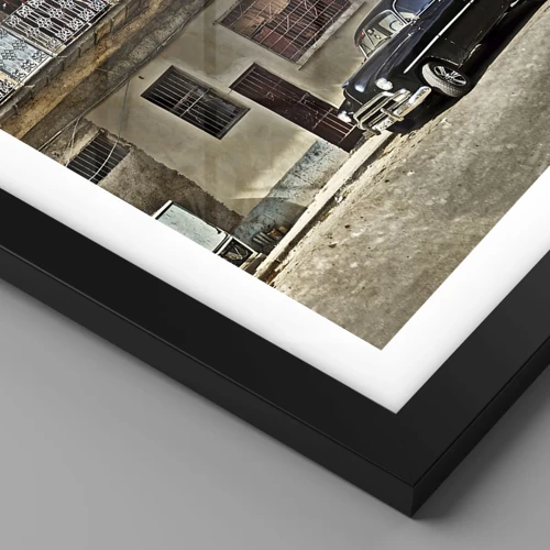 Poster in black frame - Havana Style - 91x61 cm