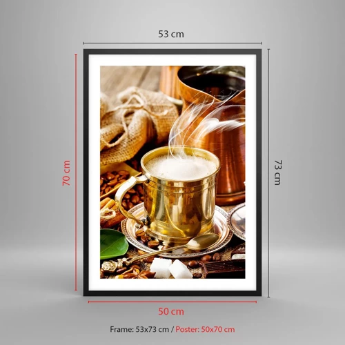 Poster in black frame - Have a Nice Day! - 50x70 cm