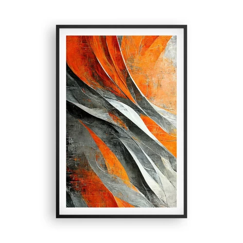Poster in black frame - Heat and Coolness - 61x91 cm