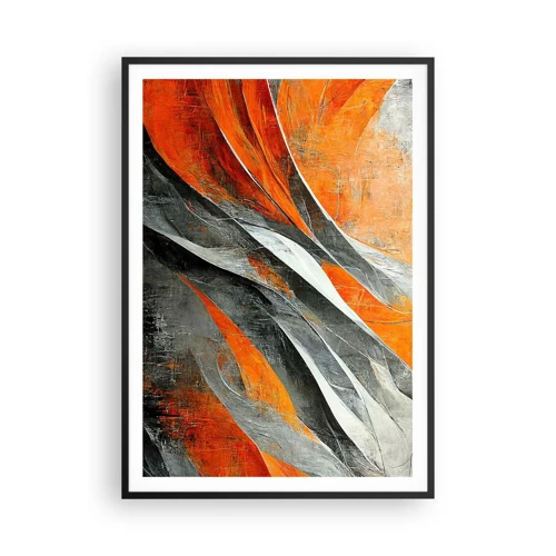Poster in black frame - Heat and Coolness - 70x100 cm
