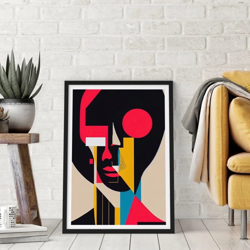 Poster in black frame - Her Interior World - 50x70 cm