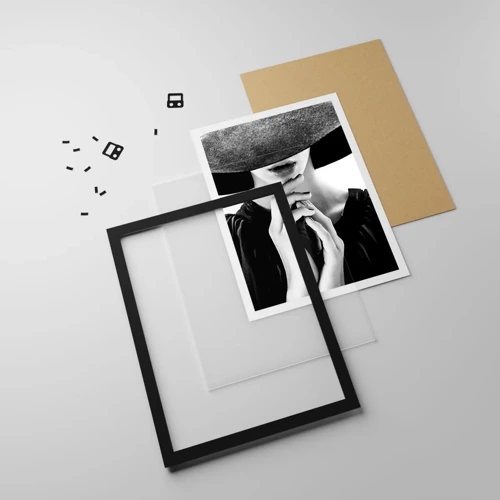 Poster in black frame - Hidden Beauty - 61x91 cm