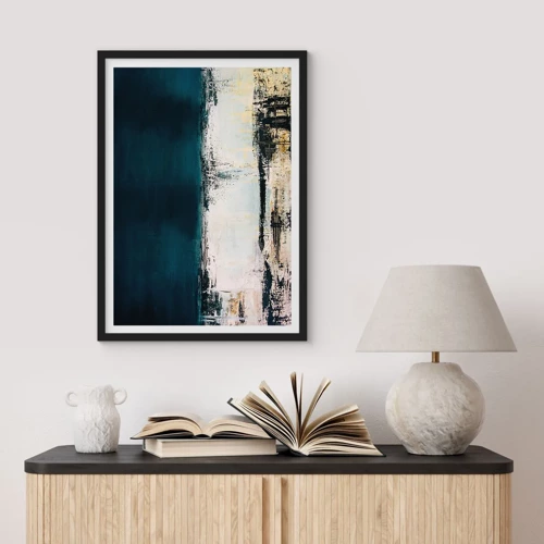 Poster in black frame - Horizontal Compostion - 40x50 cm