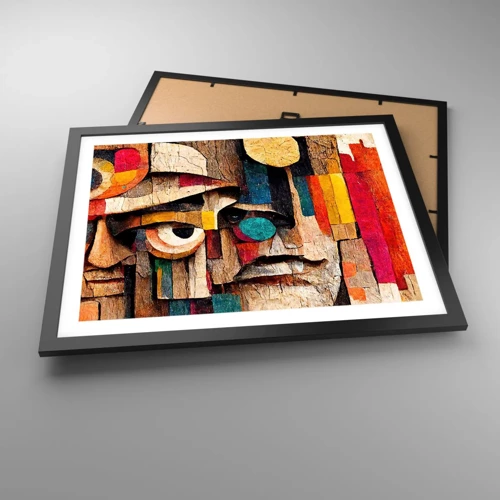 Poster in black frame - I Can See You - 50x40 cm