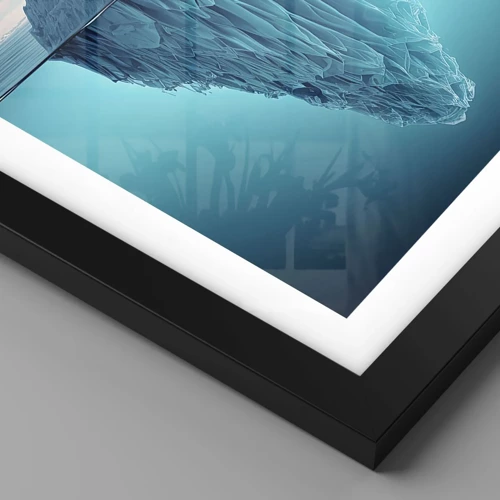 Poster in black frame - Ice Queen - 50x70 cm