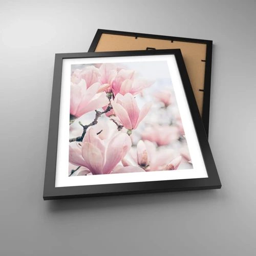 Poster in black frame - Ideal of Subtlety - 30x40 cm