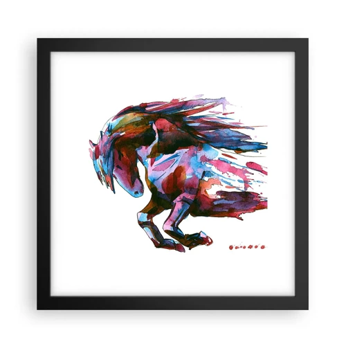 Poster in black frame - In Elation - 30x30 cm