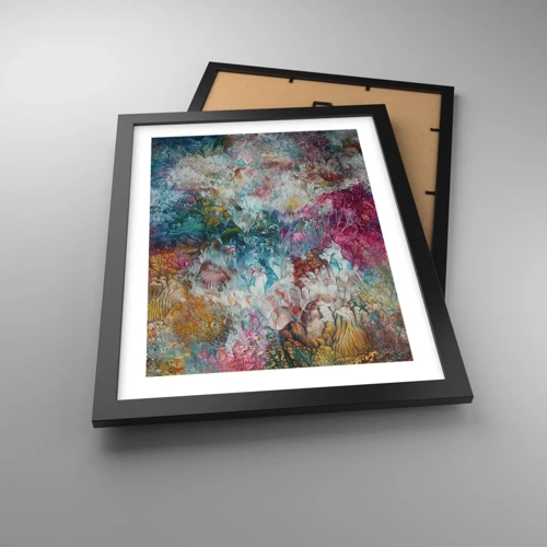 Poster in black frame - In Full Bloom - 30x40 cm