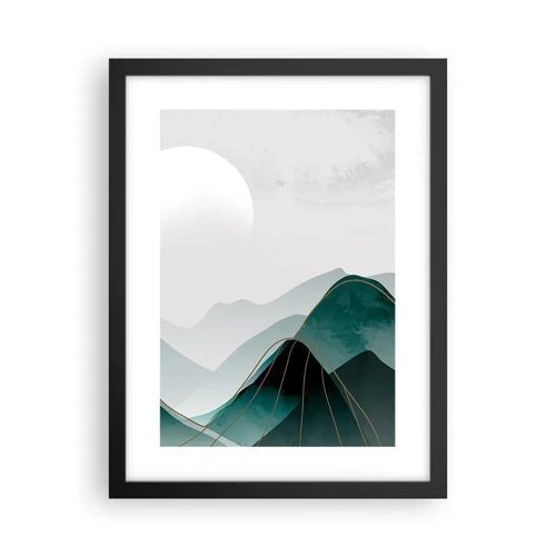 Poster in black frame - In Full Majesty - 30x40 cm