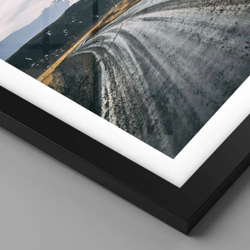 Poster in black frame - In Icelandic Climate - 50x70 cm