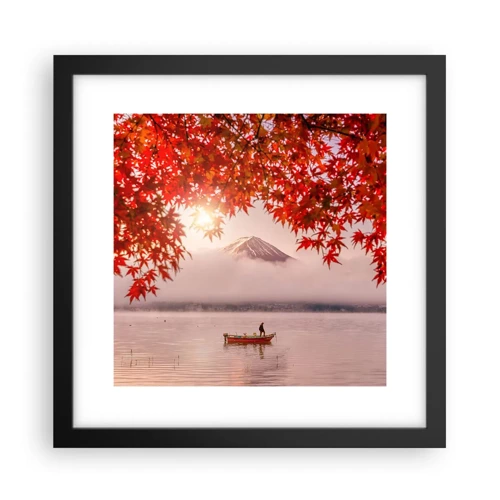 Poster in black frame - In Japanese Style - 30x30 cm