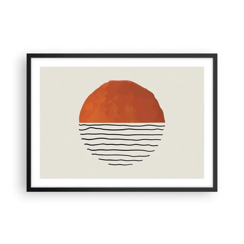 Poster in black frame - In Japanese Style - 70x50 cm