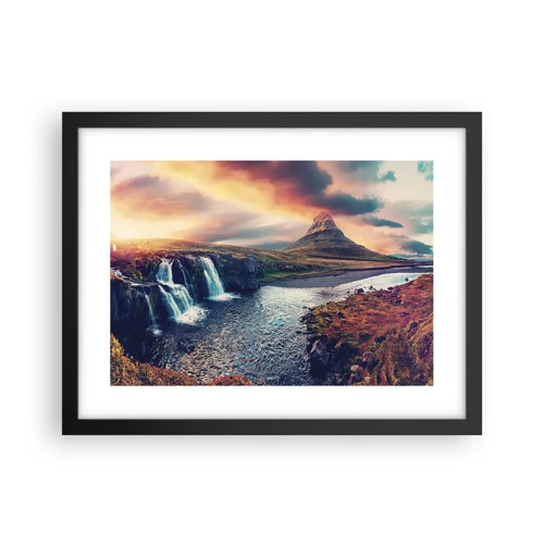 Poster in black frame - In Majesty of Nature - 40x30 cm