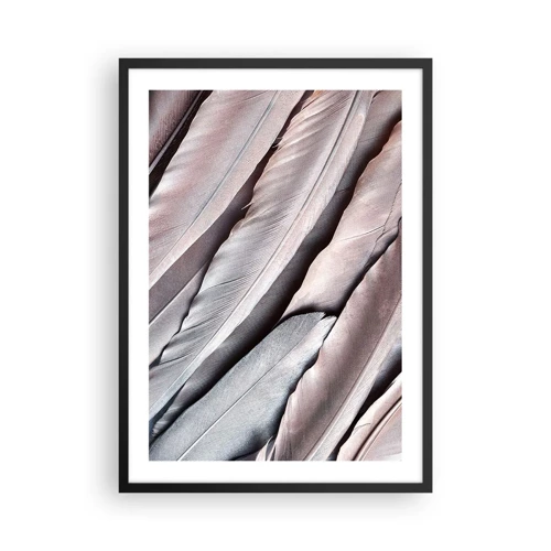 Poster in black frame - In Pink Silverness - 50x70 cm