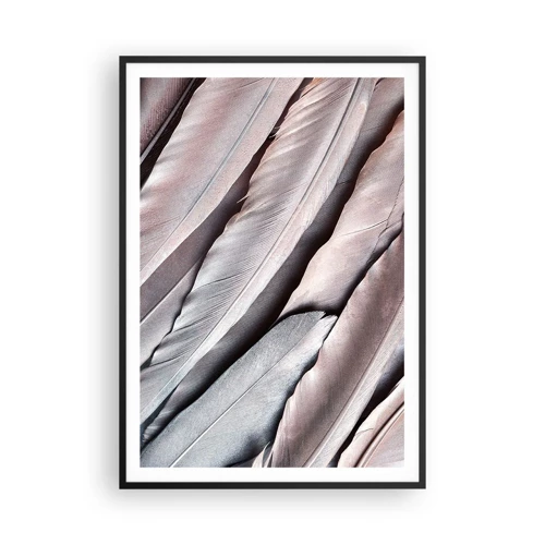 Poster in black frame - In Pink Silverness - 70x100 cm