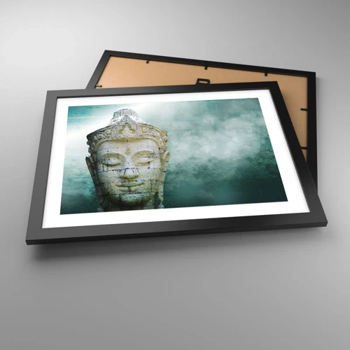 Poster in black frame - In Search of Light - 40x30 cm