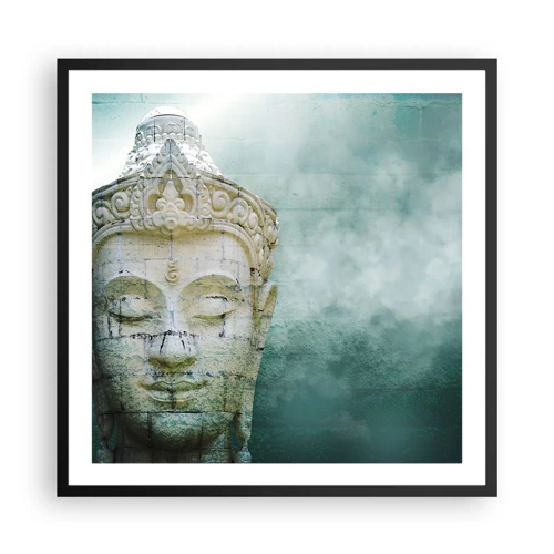 Poster in black frame - In Search of Light - 60x60 cm