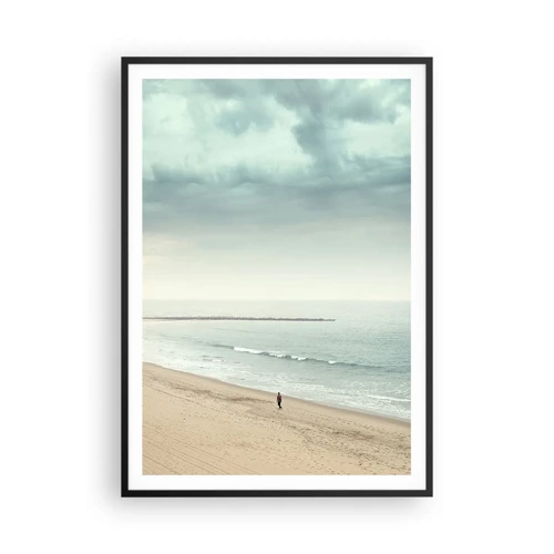 Poster in black frame - In Search of Quiet - 70x100 cm